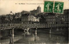 Le Mans vue panoramique au Mans