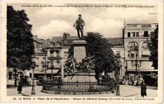 Le Mans Statue du General Chanzy au Mans