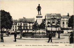 Le Mans Statue du General Chanzy au Mans