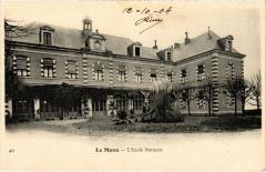 Le Mans Ecole Normale au Mans