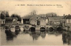 Le Mans Moulins et vieux ponts au Mans