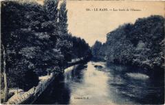 Le Mans les bords de l'Huisne au Mans
