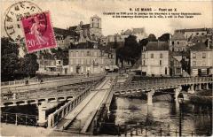 Le Mans Pont en X au Mans