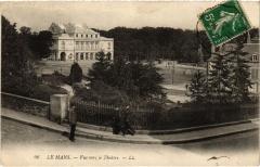 Le Mans vue vers le Theatre au Mans