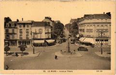 Le Mans Avenue Thiers au Mans