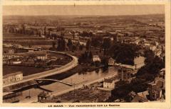 Le Mans vue panoramique au Mans