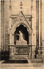Le Mans la Cathedrale Tombeau de Mgr Bouvier au Mans