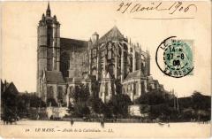 Le Mans Abside de la Cathedrale au Mans