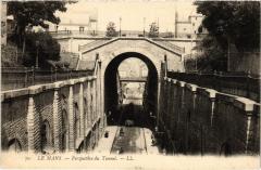 Le Mans perspective du tunnel au Mans