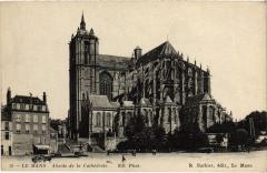 Le Mans Abside de la Cathedrale au Mans