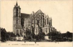 Le Mans Abside de la Cathedrale au Mans