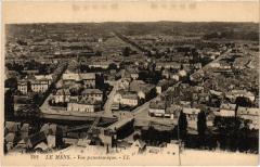 Le Mans vue panoramique au Mans