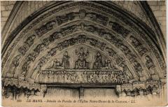 Le Mans Eglise Notre Dame de la Couture Details du Porche -
																					72100 Le Mans
																			