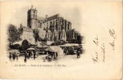 Le Mans Abside de la Cathedrale au Mans