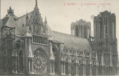 La Cathédrale coté Nord -
																					51100 Reims
																			