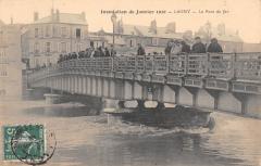 Inondation De Janvier 1910 - Lagny - Le Pont De Fer -
													77 Seine et Marne
												