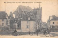 Montereau Faut Yonne - L'Eglise Notre Dame Et La Grande Rue