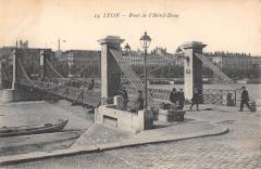 Lyon - Pont De L'Hotel Dieu à Lyon
