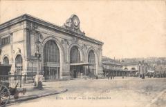 Lyon - La Gare Perrache à Lyon