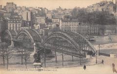 Lyon - Pont De La Boucle Et Coteau Saint Clair à Lyon