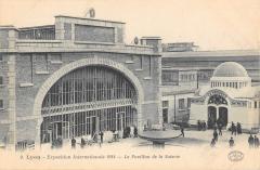 Exposition De Lyon 1914 - Le Pavillon De La Soierie
