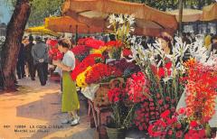 La Cote D'Azur - Marche Aux Fleurs -
													06 Alpes Maritimes
												