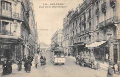 Orleans - Rue De La Republique - Tramway à Orléans