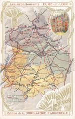 Cpa Representant Le Departement De L'Eure Et Loir