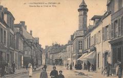 Chateauneuf En Thymerais - Grande Rue Et Hotel De Ville à Châteauneuf-en-Thymerais