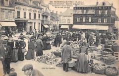 Nogent Le Rotrou - Place Du Marche - Marche Aux Legumes à Nogent-le-Rotrou