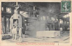 Le Creusot - Usines Schneider - Le Plus Gros Laminoir au Creusot