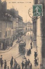 Dijon - Rue Rameau - Tramway à Dijon