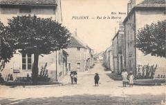Puligny - Rue De La Mairie -
													21 Côte d'Or
												
