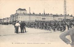 Guerre De 1914 - Infanterie Allemande A Amiens à Amiens