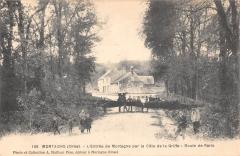 Mortagne - L'Entree De Mortagne Par La Cote De La Griffe - Route De Paris