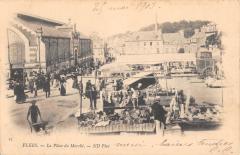 Flers - La Place Du Marche à Flers