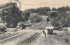 Laigle - Passage A Niveau - Route De La Ferte Fresnel - Arrivee De L'Expr