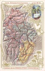 Cpa Representant Le Departement Du Jura