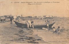 Cette - Les Lazarets Catholique Et Protestant - Plage De La Corniche -
													34 Hérault
												