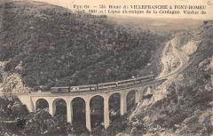 Route De Villefranche A Font Romeu - Ligne Electrique De La Cerdagne