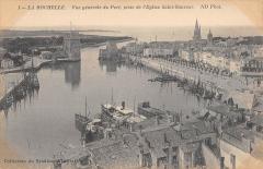 La Rochelle - Vue Generale Du Port - Prise De L'Eglise Saint Sauveur à La Rochelle