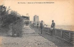 Fouras - Vue De La Terrasse Et Du Semaphore à Fouras