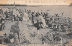 La Rochelle - La Plage A L'Heure Des Bains -
																					17000 La Rochelle
																			