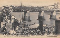 Royan - L'Arrivee Du Bateau De Bordeaux à Royan