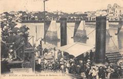 Royan - Debarquement Du Bateau De Bordeaux à Royan