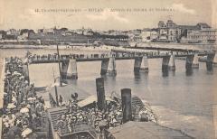 Royan - Arrivee Du Bateau De Bordeaux à Royan