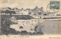 Royan - La Plage Et Le Casino De Foncillon à Royan