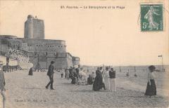 Fouras - Le Semaphore Et La Plage à Fouras