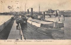 Royan - Embarquement Pour Bordeaux - Le Paquebot Gironde Garonne à Royan