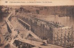 L'Isle Jourdain - Le Barrage De Chardes - Vue Des Travaux à L'Isle-Jourdain